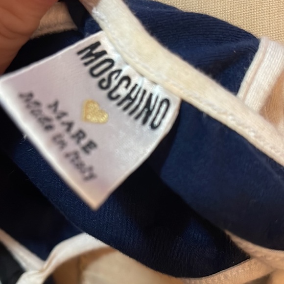 Moschino Mare Vintage Blue White Gold Stars Bikini Swim Suit - Picture 12 of 12